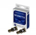 Marba Light Állólámpa Hátsó W16W Led Piros ML16R T15 Erős Ködlámpa