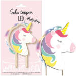 ScrapCooking LED torta beszúró, unikornis, 12, 5cm (4967)