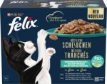 FELIX Deliciously Sliced nedvestáp 10x80g - Halas válogatás - 800 g