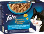 FELIX Sensations Sauces nedvestáp 12x85g - Halas válogatás - 1.020 g