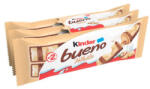 Kinder Bueno White fehér csokoládéval bevont ostya 3-as csomag T(2x3) - 117g