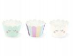 PartyDeco Unikornis muffin papír, 5x7, 5x5 cm (1 db 6 db) (FM10)