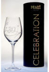  Boros pohár "Celebration 30 yr" felirattal, Swarovski kristállyal 360 ml 22, 5x8 cm