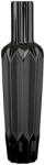  Nagy méretű exkluzív, matt és fényes felületű, fekete színű kerámia váza - 48 cm