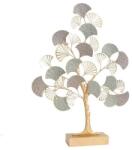  Hatalmas fém szobor arany és pasztell színekben - 87 cm