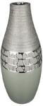  „Lagos elegáns modern kerámia váza ezüst mozaikdíszítéssel - 16, 5 cm