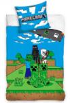 TipTrade Pamut lepedők 140x200 + 70x90 cm - Minecraft Mob szörnyeteg (T-579972)