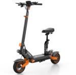 isinwheel D2 Plus Black Prémium Elektromos Roller - 48v, 20Ah, 1000W, 65 km (5907986864235-Black-Orange) - deermashop