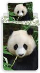 Jerry Fabrics Pamut lapok 3D fotónyomtatás 140x200 + 70x90 cm - Panda 02 (J-18BS251)