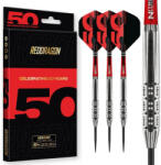 Red dragon darts Dart szett steel Red Dragon Darts 50 Years - Hexoset 3, 25g 85% wolfrám (készlet erejéig)