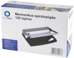 BLUERING Spirálozógép, műanyag spirálkötéshez, 120lap lyukasztás 8lap Bluering® COMBINDER 120 - papirx