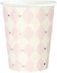 PartyPal Parpírpohár 220ml 6db, Baby Shower, Kislány (LUFI281934)