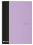 KARTON P+P PASTELINI 444 füzet A/4, 40 lapos, vonalas, pasztell lila (KPP-6-90025) - officetrade