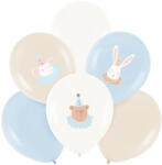 PartyPal Mintás lufi 11" 28cm 6db Baby Boy (LUFI467816)