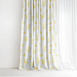 Goldea dekor függöny - sárga rét 240x150 cm