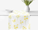 Goldea teflonbevonatú asztali futó - sárga rét 35x160 cm