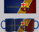  FC Barcelona bögre (Kék)