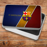  FC Barcelona fém szendvicsdoboz (tároló doboz)