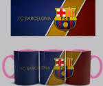  FC Barcelona bögre (Rózsaszín)