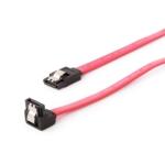 Gembird Cablu Date GEMBIRD SATA 3 Unghi Drept Cleme Metalice 30cm (CC-SATAM-DATA90-0.3M)