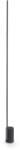 Ideal Lux Lampadar LED minimalist ESSENCE PT ROUND NERO 3000K (371740 IDL)