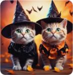 NORIMPEX - Puzzle Tablou Diamant: Pisica Halloween 30x40cm - 1 - 39 piese