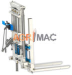 Graecus Stivuitor pentru tractor, conectare hidraulica sau priza de putere, capacitate 1500 kg, inaltime 250 cm, CLARK1500 TRIPLEX250 (10000572)