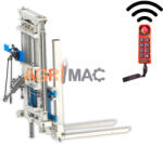 Graecus Stivuitor pentru tractor cu teleomanda , conectare hidraulica sau priza de putere, capacitate 1500 kg, inaltime 250 cm, CLARK1500 TRIPLEX250RC (10000577)