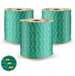 DQ-PP Lina polipropilén kötél fonott vitorlás univerzális zöld 2mm 10m (LILPP2Z.2)