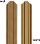 BILKA Sipca metalica pentru gard BILKA Palisander Golden 92.9 mm 0.45 mm 100cm (24832)
