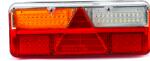 Fristom Lampa stop LED cu module, semnalizare secventiala, 40 x 15.3cm, 12 24V, cablu 2m, Hibrida (FT-500-15 LED)