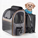 Zaxer Szállító Hátizsák Összecsukható Kutya Macska Nyúl Járóka Összecsukható Zsebek (ZWI/MW/B-PLE02)