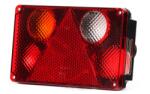 WAS Lampa multifunctionala spate, tripla cu 7 functii, 12 24V, 23.2 x 14.1cm (114A)