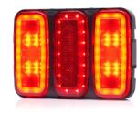 WAS Lampa LED multifunctionala spate, tripla cu 4 functii, 12V, 16.5 x 11.7cm (1610/I SAE)