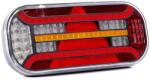 Fristom Lampa spate LED cu triunghi reflectorizant, semnalizare dinamica 6 functii, mufa 6 pini, 12-30V (FT-610 P LED DI BAJONET)