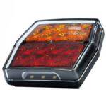 Fristom Lampa LED Semnalizare Spate, Tripla Multifunctionala, 9.97 x 9, 27cm, 12V, Cablu 1m (FT-222 T LED)