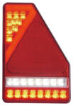 Kamar Tripla, lampa semnalizare cu LED si triunghi, 14.5 x 21.8cm, pentru remorci si trailere (L1908)