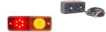 WAS Lampa LED multifunctionala spate, tripla cu 3 functii, 12 24V, 20 x 7cm (487)