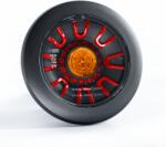 Fristom Lampa spate Black, tripla cu 3 functii, 15.5 x 4.7cm, pozitie, stop, semnalizare (FT-313 LED BLACK)