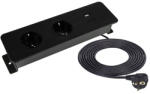 DesignLight Priza incastrabila dreptunghiulara TAOBOX 2xSCHUKO, USB A+C (TAOBOX-CZ-2DE-UAC-01)