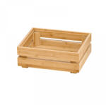 Garibaldi Ladă Ecologică din Bambus cu Cadru Dublu GN 1/2 L32, 5 x l26, 5 x Î12 Pentru Produse de Panificație