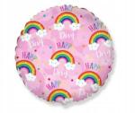 Flexmetal Happy Day fólia lufi, 18 hüvelyk, 1 db - többszínű