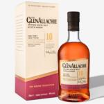 The GlenAllachie Whisky Glenallachie Ruby Port Cask Finish 10 Ani 0.7L, Pahar Glencairn Copita Cadou