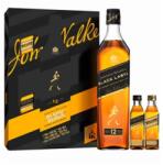  Pachet Cadou Whisky Johnnie Walker Black, 0.7L + 2 miniaturi