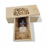 Martell Pachet Cadou Cutie Lemn Personalizata, Coniac Martell VS 40%, 0.7L