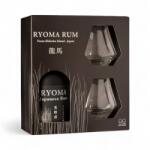 Ryoma Pachet Cadou Ryoma Japanese Rum cu 2 pahare 40%, 0.7L