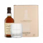 THE BALVENIE Pachet Cadou Whisky Balvenie Doublewood 12 ani + Pahar 40%, 0.7L
