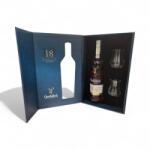 Glenfiddich Pachet Cadou Whisky Glenfiddich 18 ani Small Batch 0.7L cu 2 Pahare, 0.7L