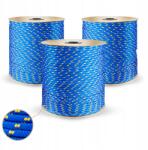 DQ-PP Lina Kötél Polipropilén Hajózási 8mm Fonott univerzális Kék 1m (LILPP8N)
