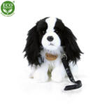 Rappa Câine cavaler de pluș cu lesă 27 cm ECO-FRIENDLY (209725)